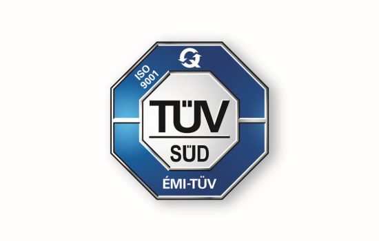 ÉMI - TÜV SÜD ISO 9001 certificate for zamak die casting v2